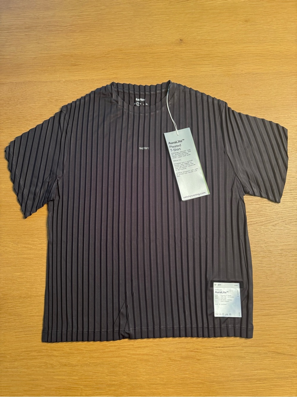 Satisfy AuraLite Short Sleeve Tee in Black